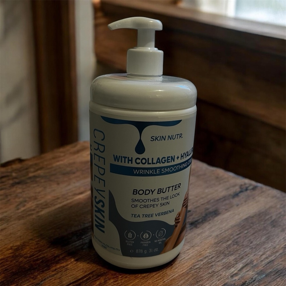 Body Butter with Collagen and Hyaluronic Acid - White